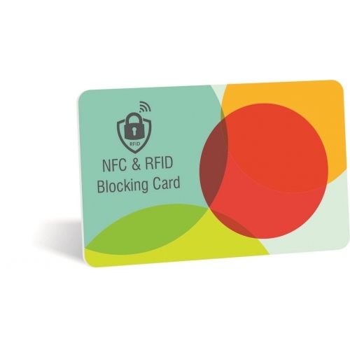 Karta blokująca sygnały NFC i RFID - zadruk full kolor