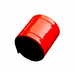 Opaska odblaskowa 5 cm - czerwona
