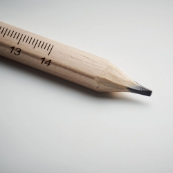 Ołówek stolarski z linijką