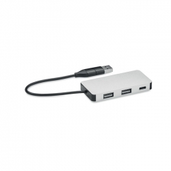 3-portowy hub USB kabel 20cm