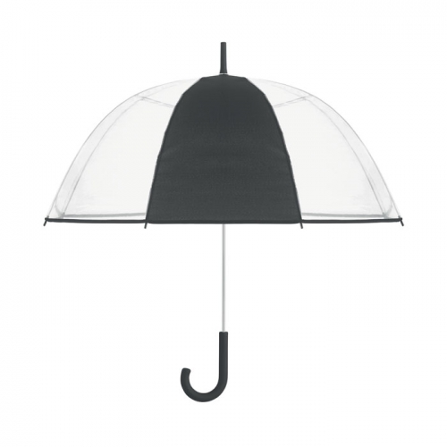 Przezroczysty parasol ⌀102cm/23″ z uchwytem na haczyk.