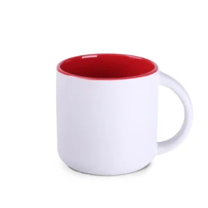 Modern Pure 390ml biały/czerwony - obrazek 3