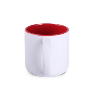 Modern Pure 390ml biały/czerwony - obrazek 4