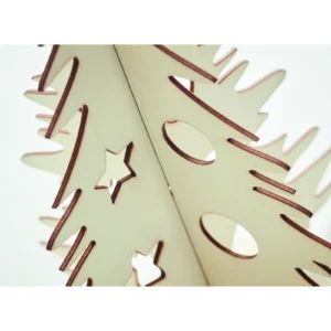 Drewniana choinka DIY Drewna - CX1493-40 - obrazek 8