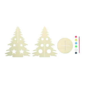 Drewniana choinka DIY Drewna - CX1493-40 - obrazek 3