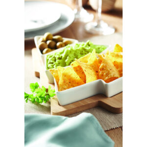 Taca w kształcie choinki Bialy - CX1502-06 - obrazek 6