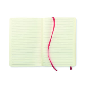 Notes A5 z recyklingu Czerwony - MO2118-05 - obrazek 3
