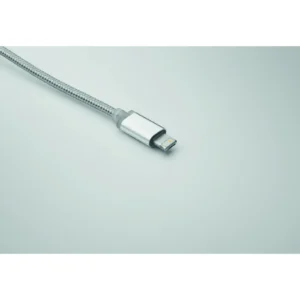 Kabel ładujący 4 w 1 typu C Srebrny - MO2141-14 - obrazek 9