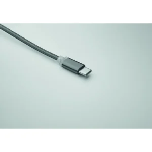 Kabel ładujący 4 w 1 typu C Tytanowy - MO2141-18 - obrazek 3