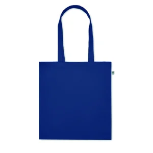 Torba z bawełny organicznej Niebieski - MO2197-04 - obrazek 3