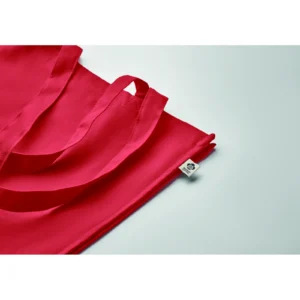 Torba z bawełny organicznej Czerwony - MO2197-05 - obrazek 4