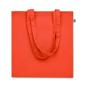 Torba z bawełny organicznej Pomaranczowy - MO2197-10 - obrazek 2