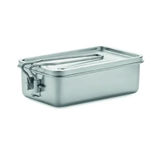 Lunch box ze stali nierdzewnej Srebrny - MO2224-14 - obrazek 4