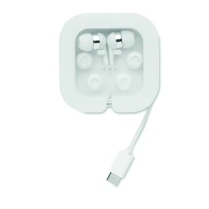 Słuchawki douszne z USB-C Bialy - MO2240-06 - obrazek 8