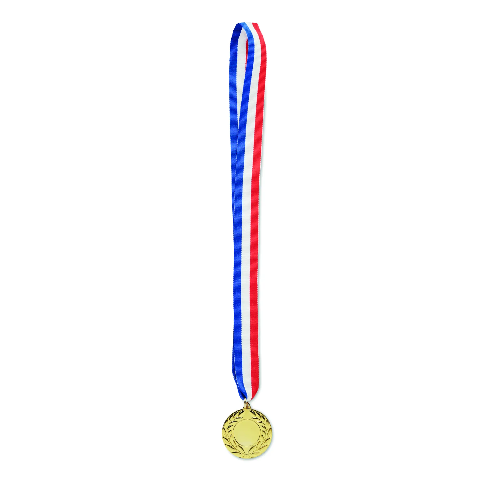 Medal o średnicy 5 cm Matowy Zloty - MO2260-98 - obrazek 2