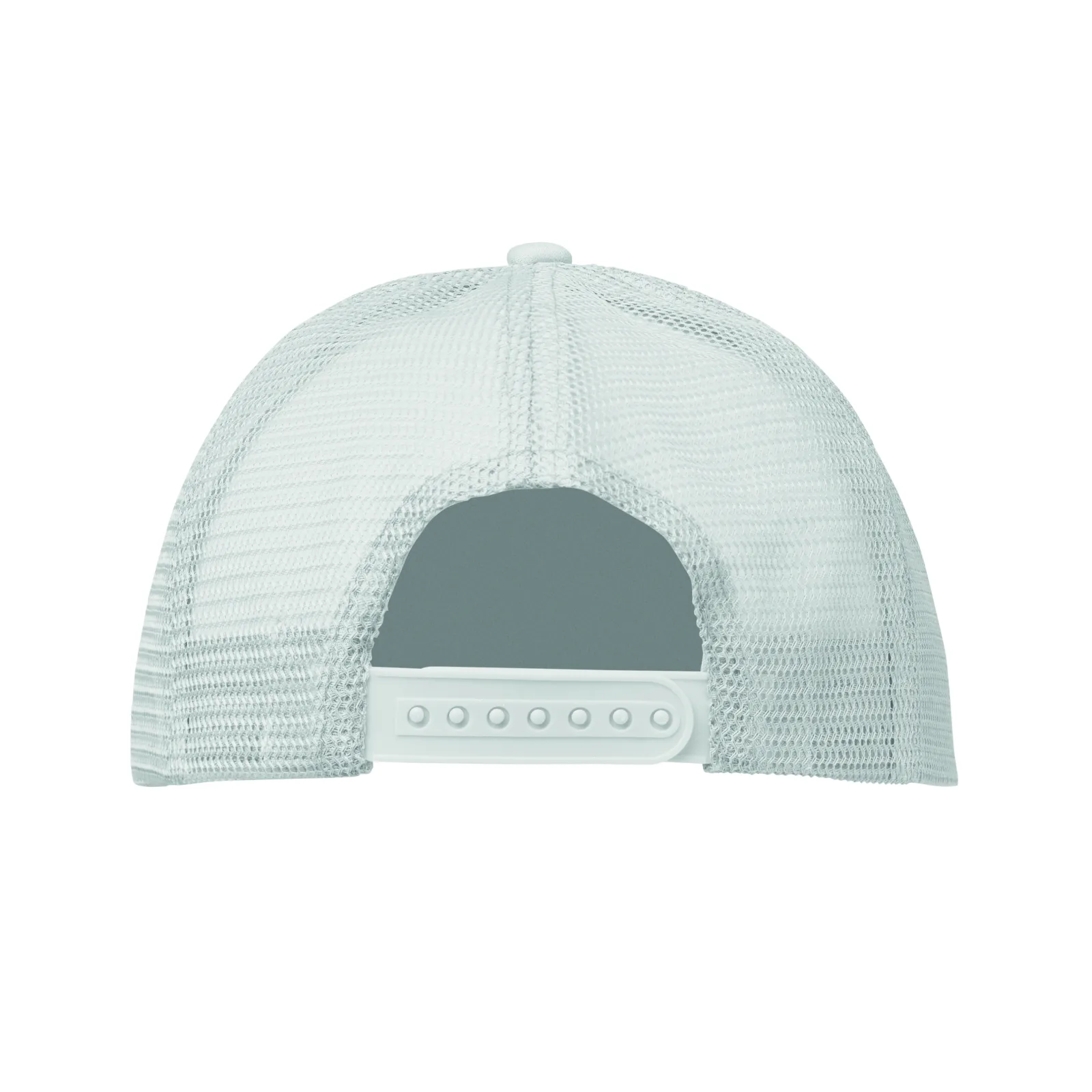 Czapka trucker z 5 panelami Bialy - MO2269-06 - obrazek 2