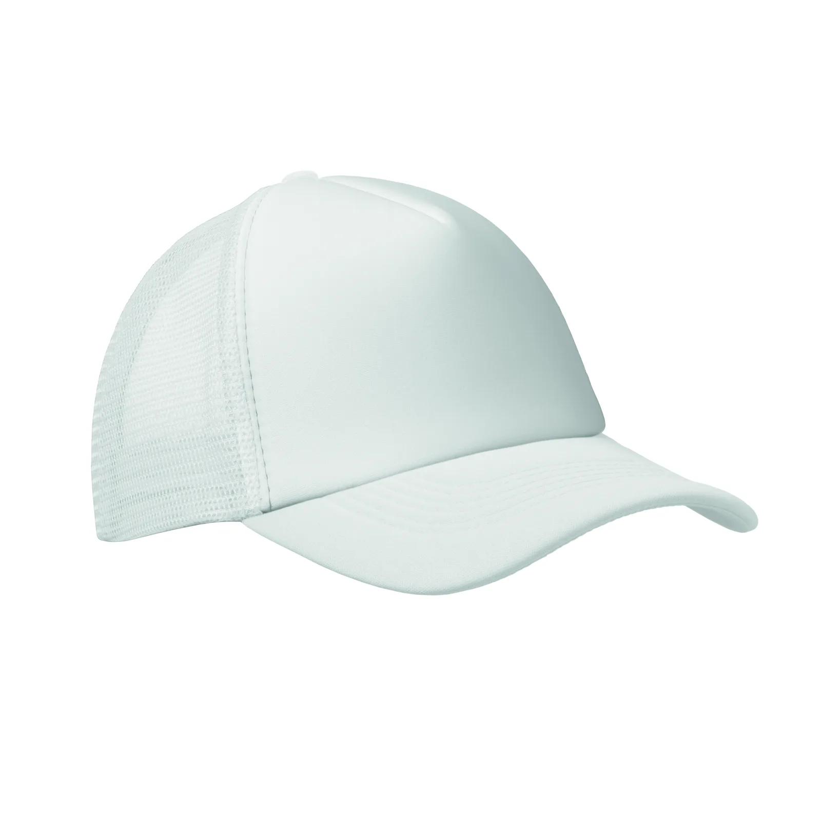 Czapka trucker z 5 panelami Bialy - MO2269-06
