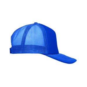 Czapka trucker z 5 panelami Niebieski - MO2269-37 - obrazek 3