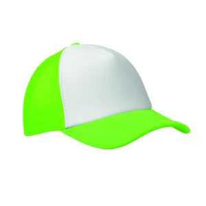 Czapka trucker z 5 panelami Fluorescencyjny Zielony - MO2269-68