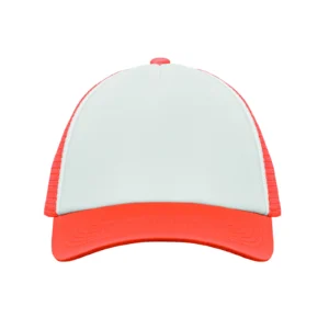 Czapka trucker z 5 panelami Fluorescencyjny Pomaranczowy - MO2269-71 - obrazek 4