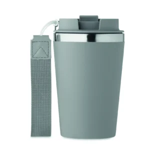 Kubek dwuścienny 350 ml Kamienny Szary - MO2317-15 - obrazek 3