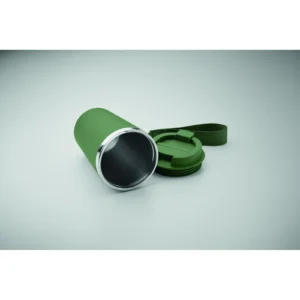 Kubek dwuścienny 350 ml Ciemnozielony - MO2317-60 - obrazek 10