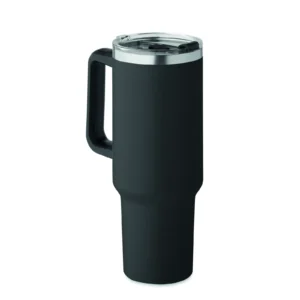 Alternative view of Kubek dwuściankowy 1200 ml Czarny - MO2327-03