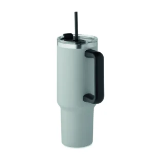 Kubek dwuściankowy 1200 ml Szary - MO2327-07 - obrazek 3