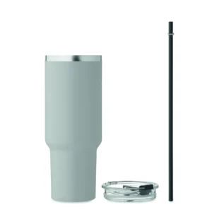 Kubek dwuściankowy 1200 ml Szary - MO2327-07 - obrazek 8