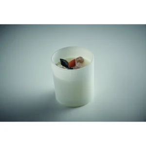 Świeca roślinna 200 gr Bialy - MO2370-06 - obrazek 6