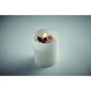 Świeca roślinna 200 gr Bialy - MO2370-06 - obrazek 9