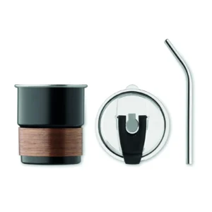 Kubek z pojedynczą ścianką 260 ml Czarny - MO2423-03 - obrazek 2