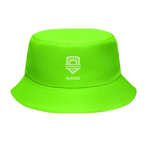 Czapka bucket poliester 150 gr Limonka - MO2437-48 - obrazek 3
