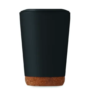 Kubek dwuścienny 300 ml Czarny - MO2446-03 - obrazek 5