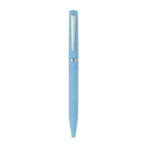 Długopis wykręcany słoma/ABS Baby Blue - MO2449-66 - obrazek 2