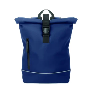 Plecak na laptopa 15" rolltop P Niebieski - MO2581-04 - obrazek 4