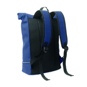 Plecak na laptopa 15" rolltop P Niebieski - MO2581-04 - obrazek 6