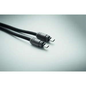Smycz do telefonu z kablem 60W Czarny - MO2585-03 - obrazek 6