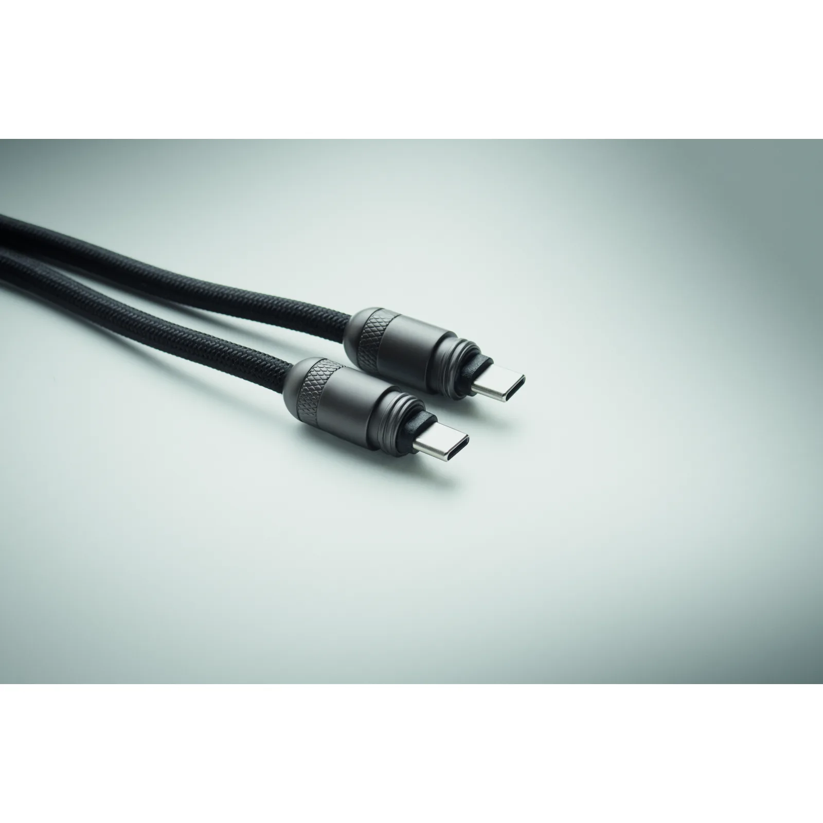 Smycz do telefonu z kablem 60W Czarny - MO2585-03 - obrazek 6