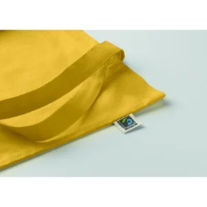 Torba na zakupy Fairtrade 180gr Zólty - MO2589-08 - obrazek 3