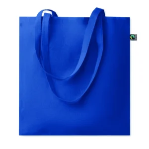 Torba na zakupy Fairtrade 180gr Niebieski - MO2589-37