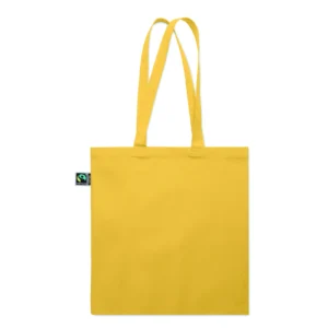 Torba na zakupy Fairtrade 180 gr Zólty - MO2590-08 - obrazek 5