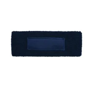 Opaska na głowę z bawełny Francuski Granat - MO2609-85 - obrazek 3