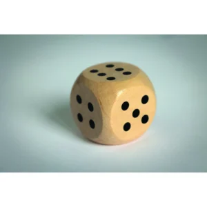 Kostki do gry średnica 3 cm Drewna - MO2613-40 - obrazek 9