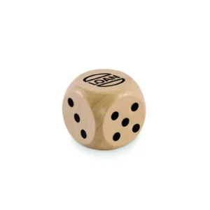 Kostki do gry średnica 3 cm Drewna - MO2613-40 - obrazek 4