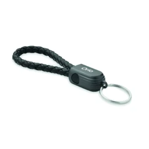 Brelok z kablem USB-C Czarny - MO2647-03 - obrazek 4