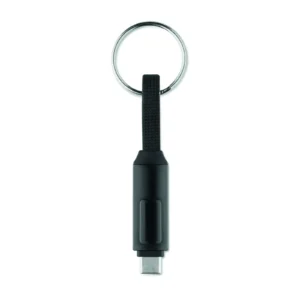 Brelok z kablem 60W Czarny - MO2682-03 - obrazek 8
