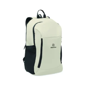 Plecak na laptop 15" z PU Zgaszona Biel - MO2684-43 - obrazek 5