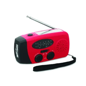 Przenośne radio z latarką LED  MO2746- Czerwony - MO2746-05 - obrazek 10