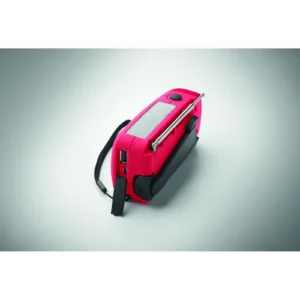 Przenośne radio z latarką LED  MO2746- Czerwony - MO2746-05 - obrazek 11